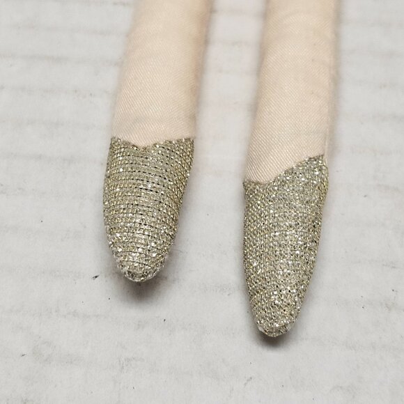 Mon Ami Designs Anna Angel Grace Soft Pink Gold Plush Decor Tree Sitter Doll - Picture 3 of 8